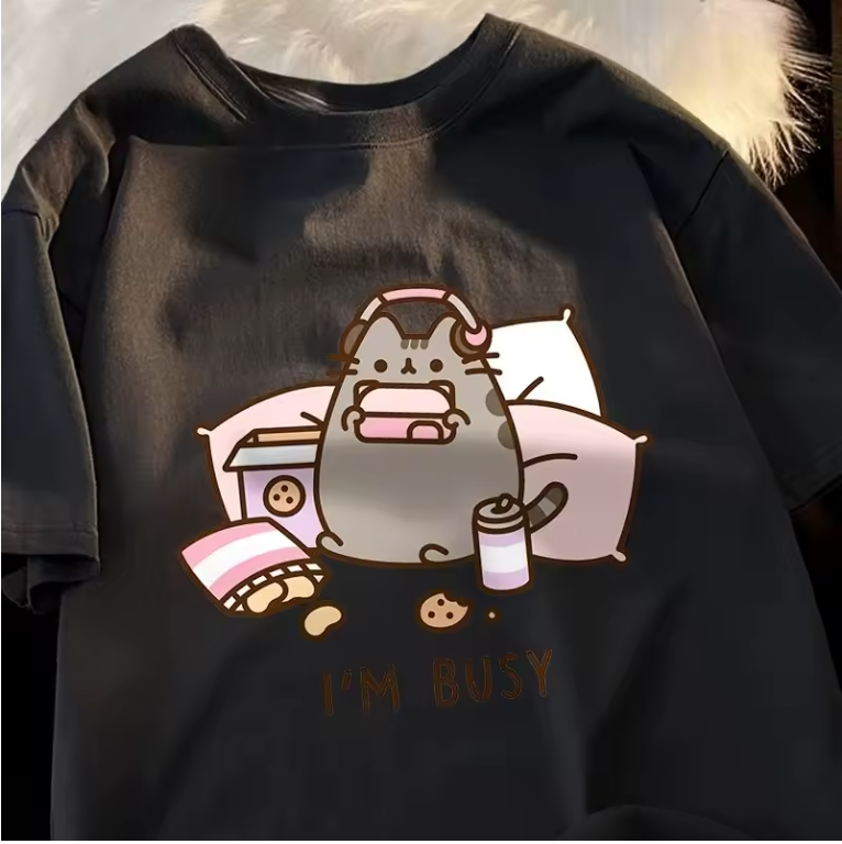 Pusheen I'm Busy Graphic T-Shirt